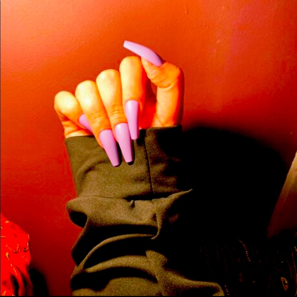 Long Ballerina 24 pc Press On Nails